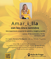 Amar_i_lla con los cinco sentidos: una experiencia sensorial en el Aula de la UNED de Fraga