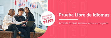 Imagen noticia 'Prueba libre de idiomas en la UNED'