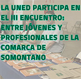 UNED Barbastro participa en el III encuentro entre jóvenes y profesionales de la Comarca de Somontano