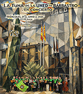 Tuna de la UNED de Barbastro en concierto