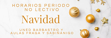 Imagen noticia 'Horario periodo no lectivo de Navidad'