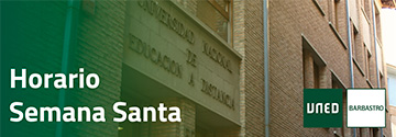 Imagen noticia 'HORARIO DEL CENTRO - Periodo no lectivo de Semana Santa'